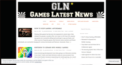 Desktop Screenshot of gameslatestnews.com