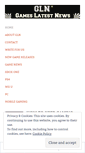 Mobile Screenshot of gameslatestnews.com